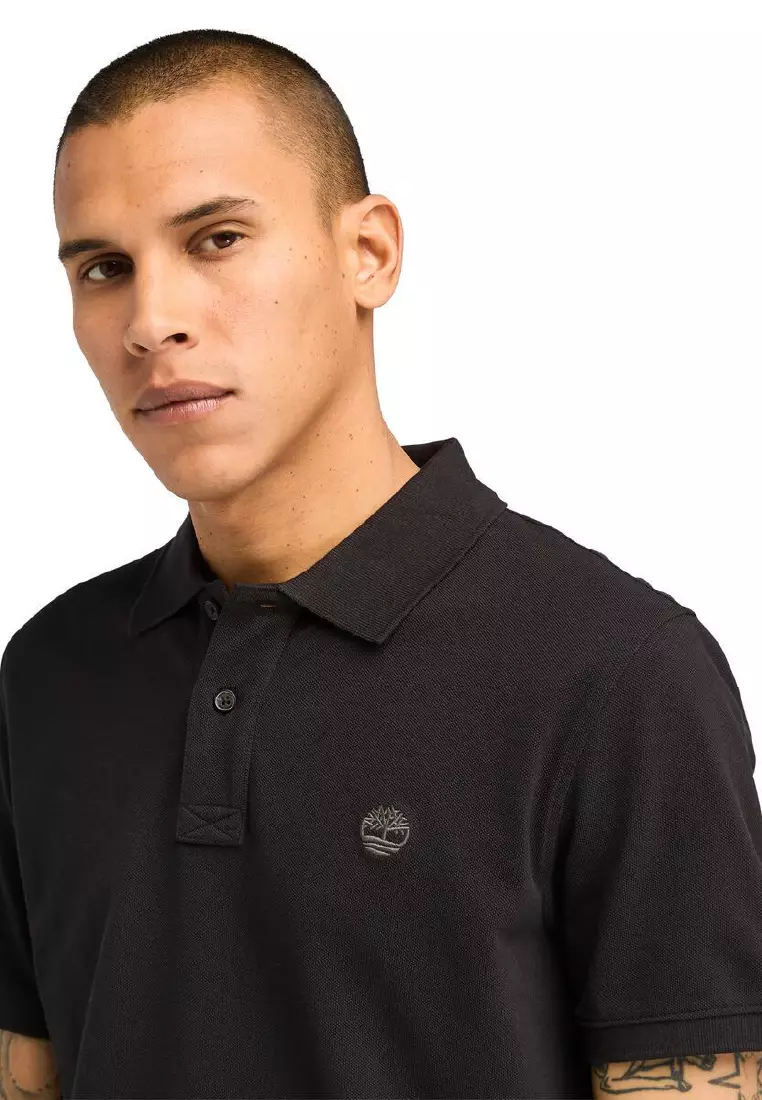 Mens Af Pique Short Sleeve Polo Tee