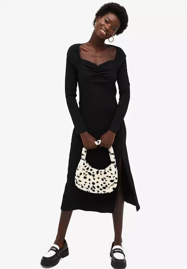 Monki outlet midi dress
