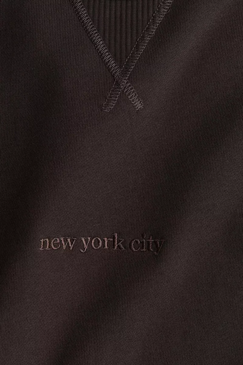 Text-motif sweatshirt