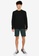 UniqTee green Comfort Fit Sweat Shorts with Drawstring 4D5DBAAAFBD1E9GS_4