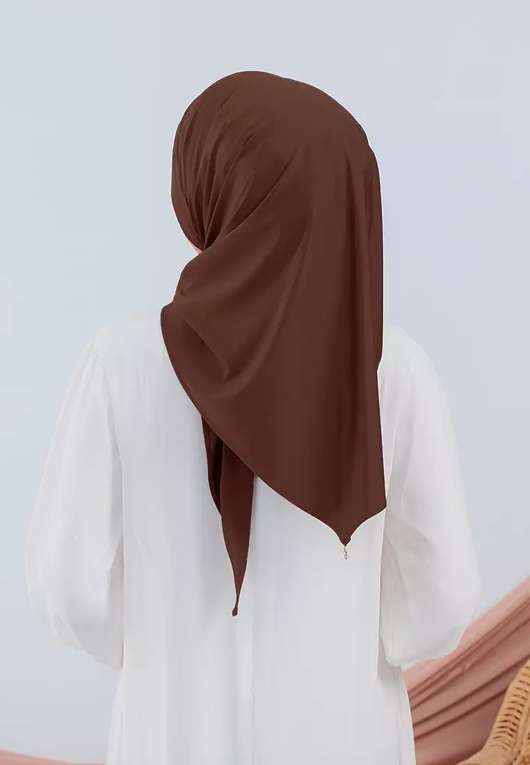 HIJAB INSTAN RANA - DARK BROWN