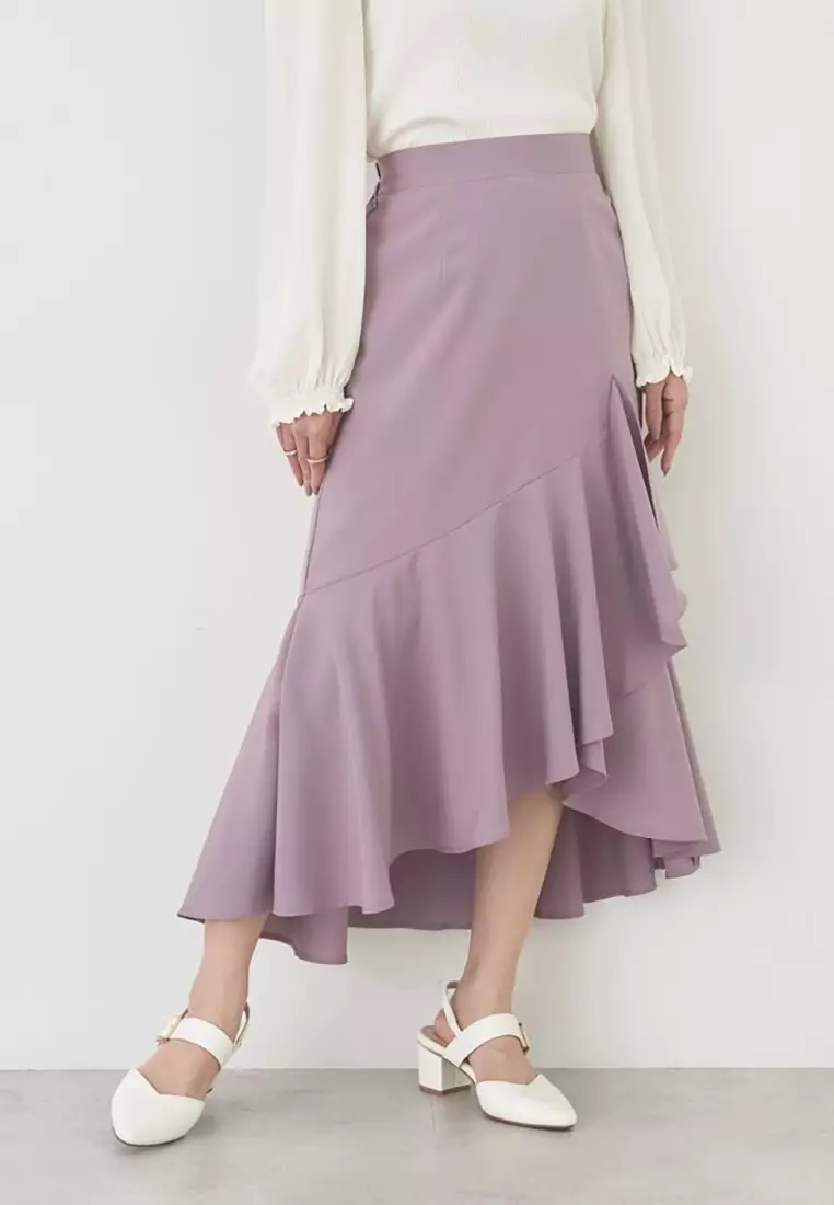 Earth Music & Ecology - Ashime Ruffle Skirt