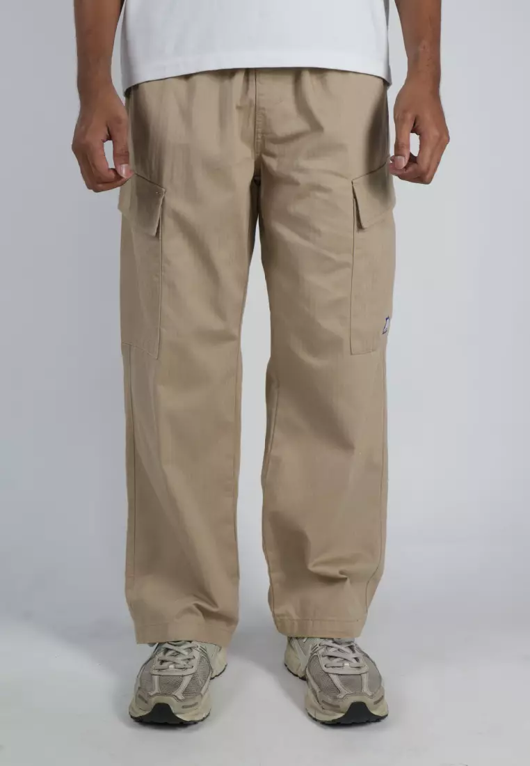 Used 1968 - Shoji Celana Cargo Pria Regular Fit Casual Cream