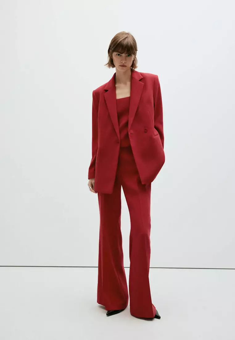 Belted Suit Blazer