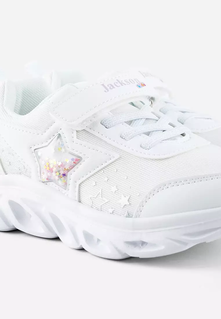 Jackson Kids Cara 1ST Full White - Sepatu Sneakers Anak