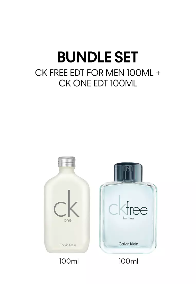 Buy Calvin Klein Fragrances Calvin Klein CK Free Bestseller Set - CK Free  Eau de Toilette 100ml + Eternity for Men Eau de Parfum 50ml 2023 Online |  ZALORA Singapore