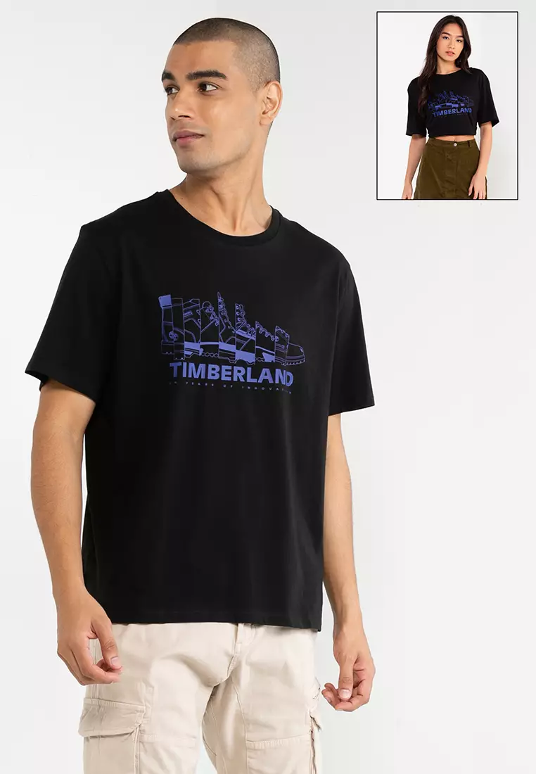 Front Spliced Boots Graphic Tee