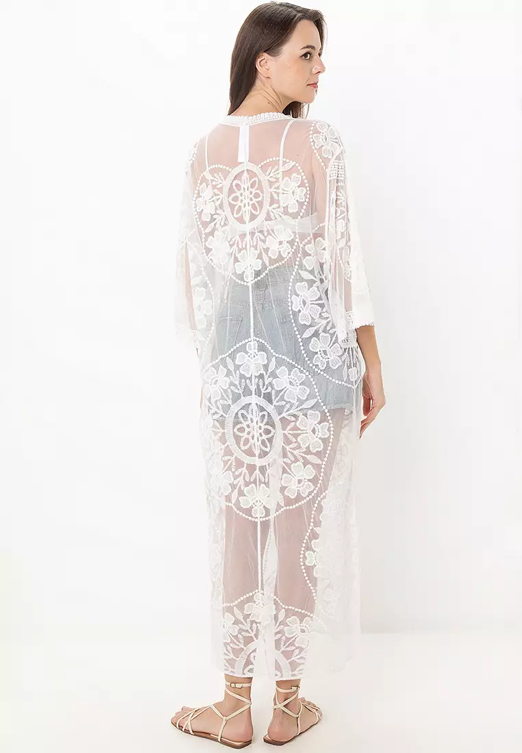 Carla Beach Kimono Cardigan