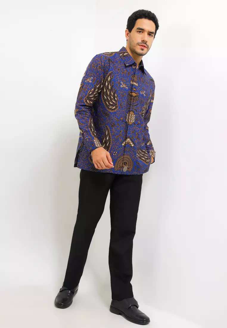 Kemeja Batik Lengan Panjang Motif Waskita Pratama
