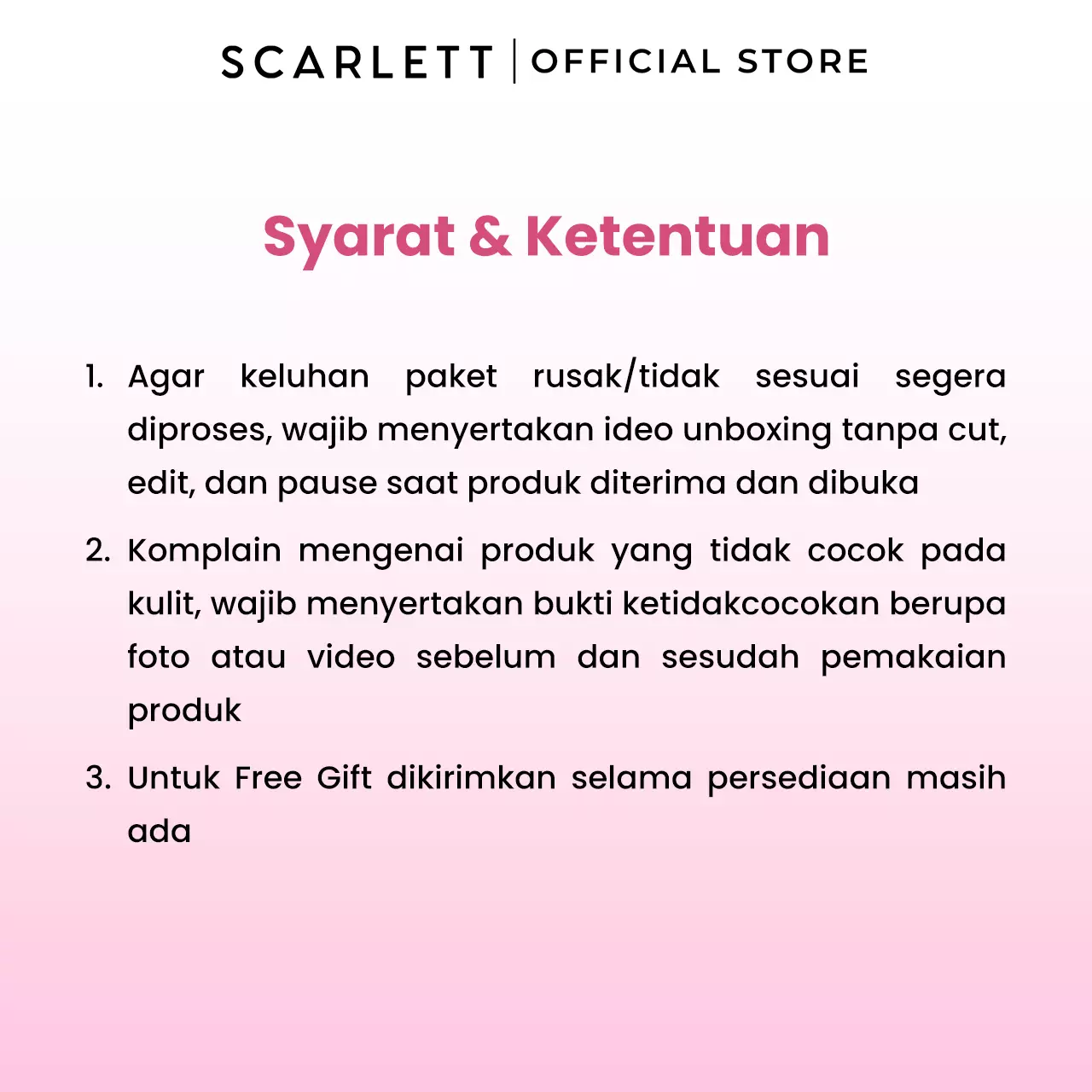 Scarlett Whitening Extrait De Parfum Tea Amor 30ml