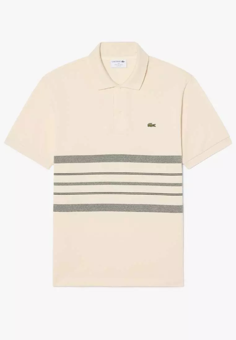 French Made Classic Fit Striped Polo