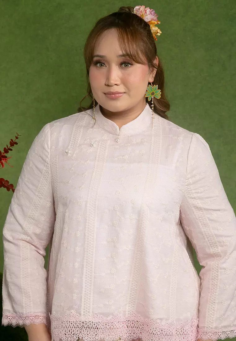 Blossom Plus size Kurung Kedah Set