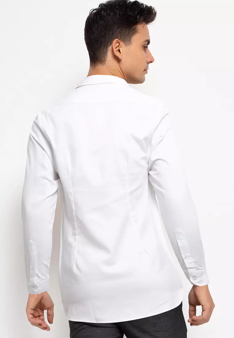 Kemeja Polos Slimfit Formal