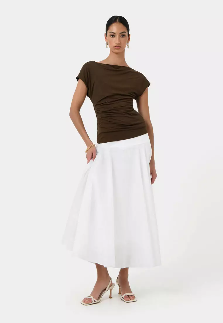 Mia Off Shoulder Jersey Top