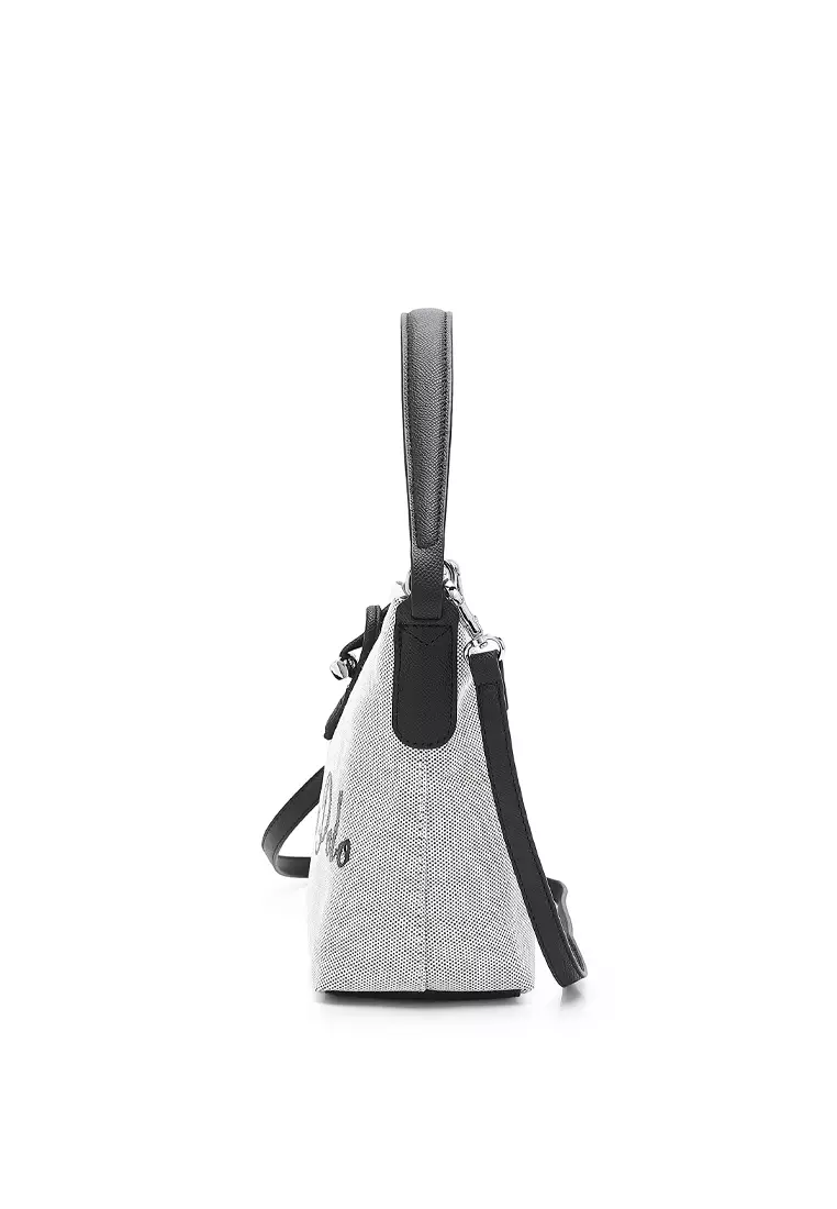 Women's Top Handle Bag / Sling Bag / Crossbody Bag (Tas Selempang / Tas Tangan) - Hitam