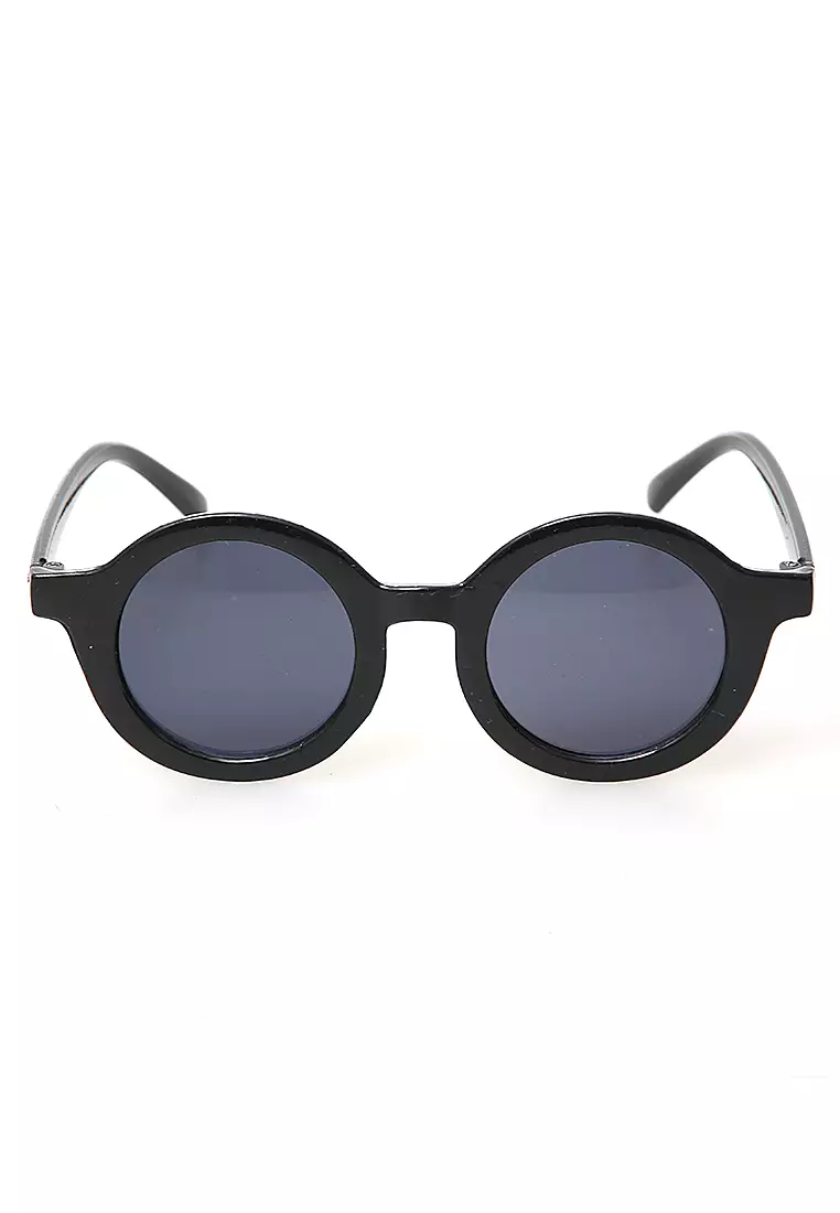 Ulrico Kacamata Anak Unisex UV Protection Kids Sunglasses Cute Design Material Plastic ORIGINAL - Black