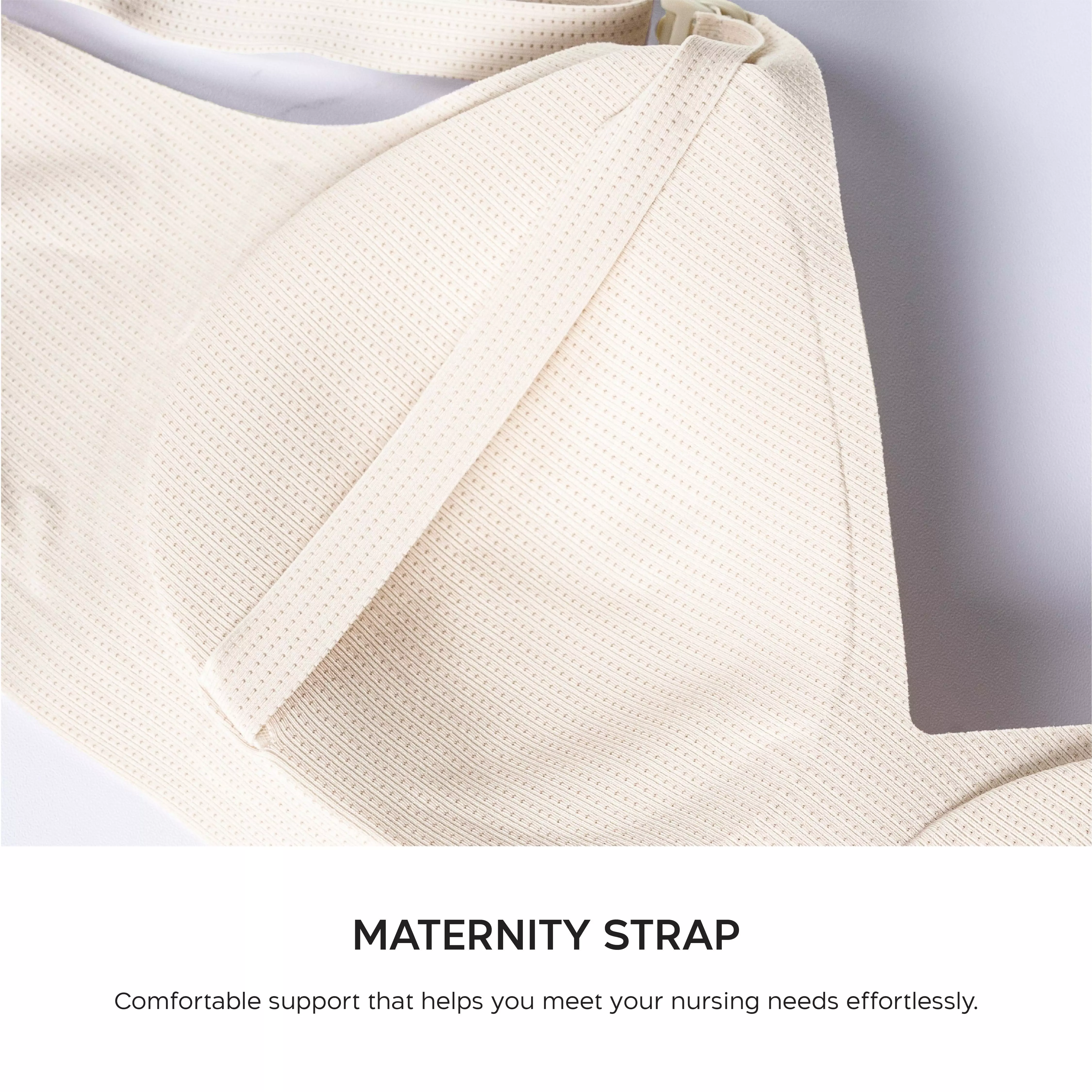 Nathalie Ice Silk Maternity Bra NTBM 3540 - Ash