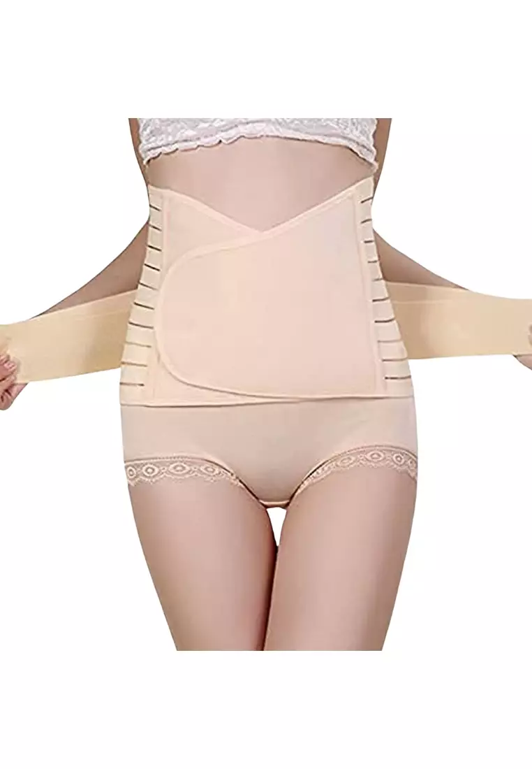 Maya Bengkung Modern in Nude Postpartum Girdle Belt