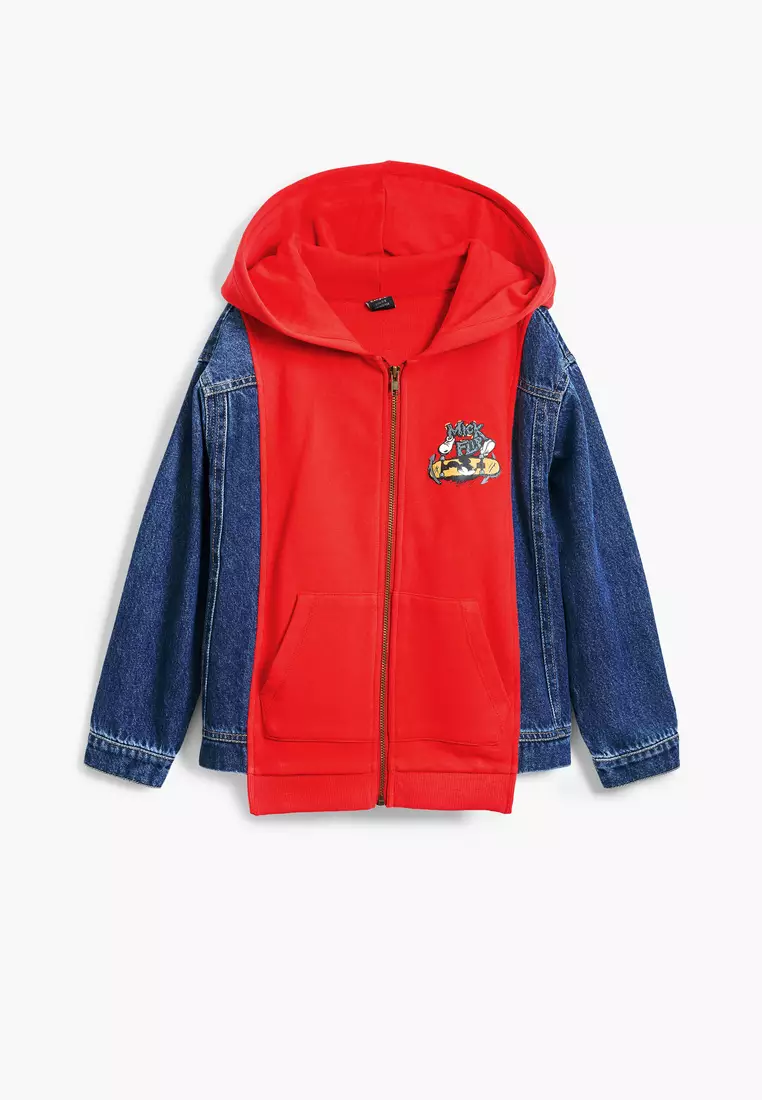 Mickey Mouse combined sweatshirt