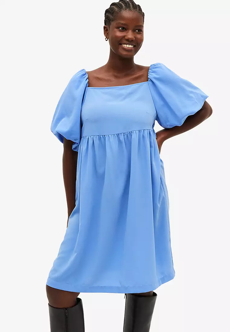 Monki square neck dress hotsell