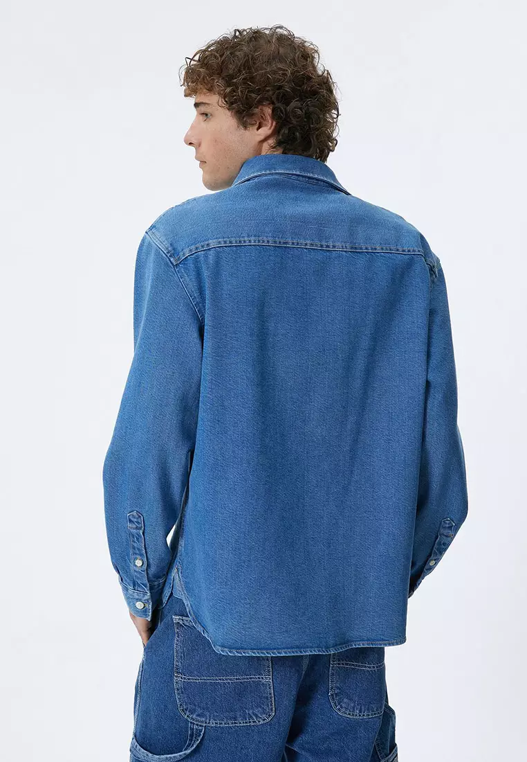 Pantaloni Classici Koton Con Tascone - Uomo Colore Antracite Taglia 931