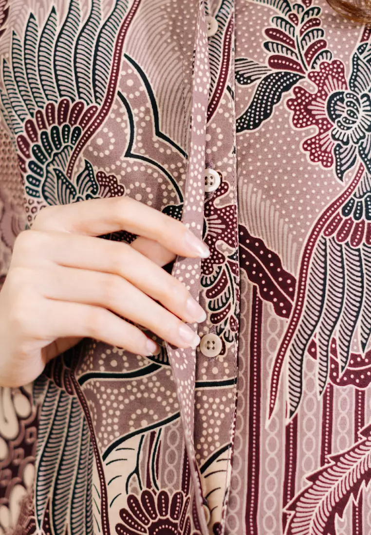 My Aksa Batik Wanita Blouse Erbertha Erbert