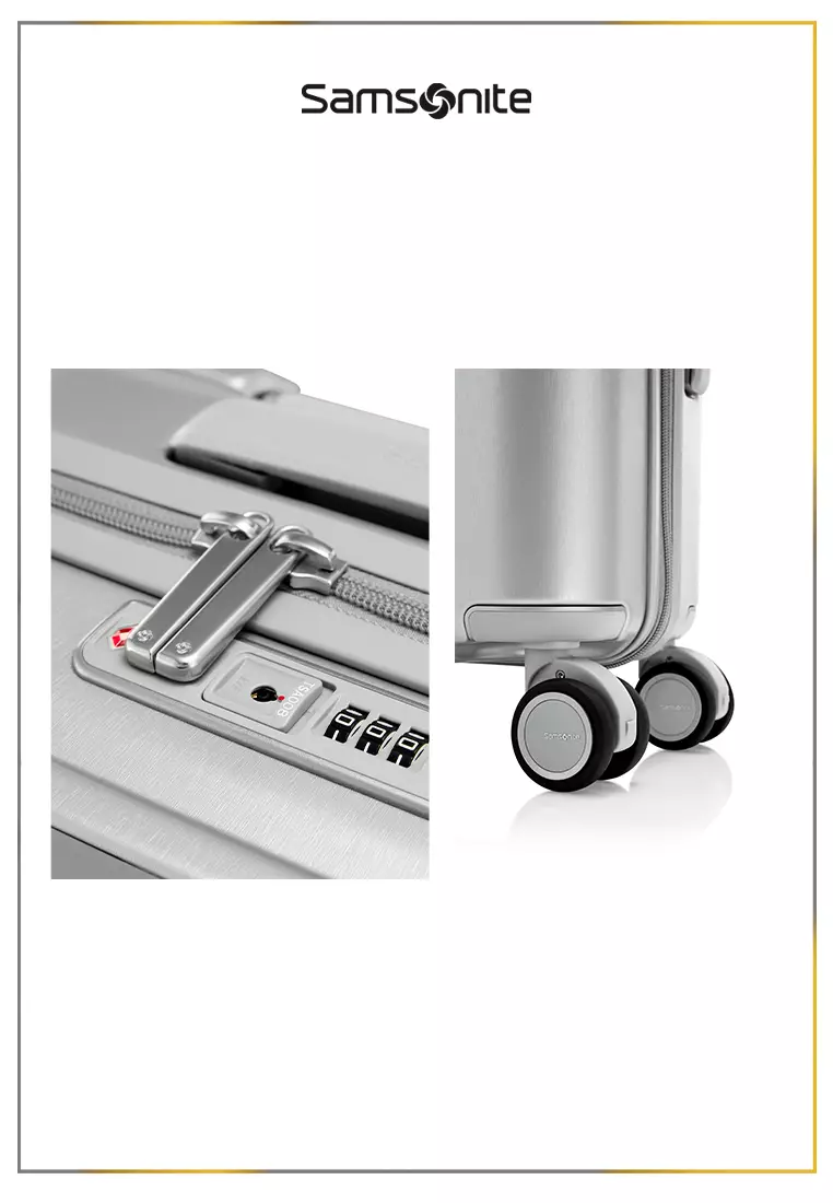 Samsonite Koper Hardcase Evoa Z Spinner 30 Inch Exp - Silver