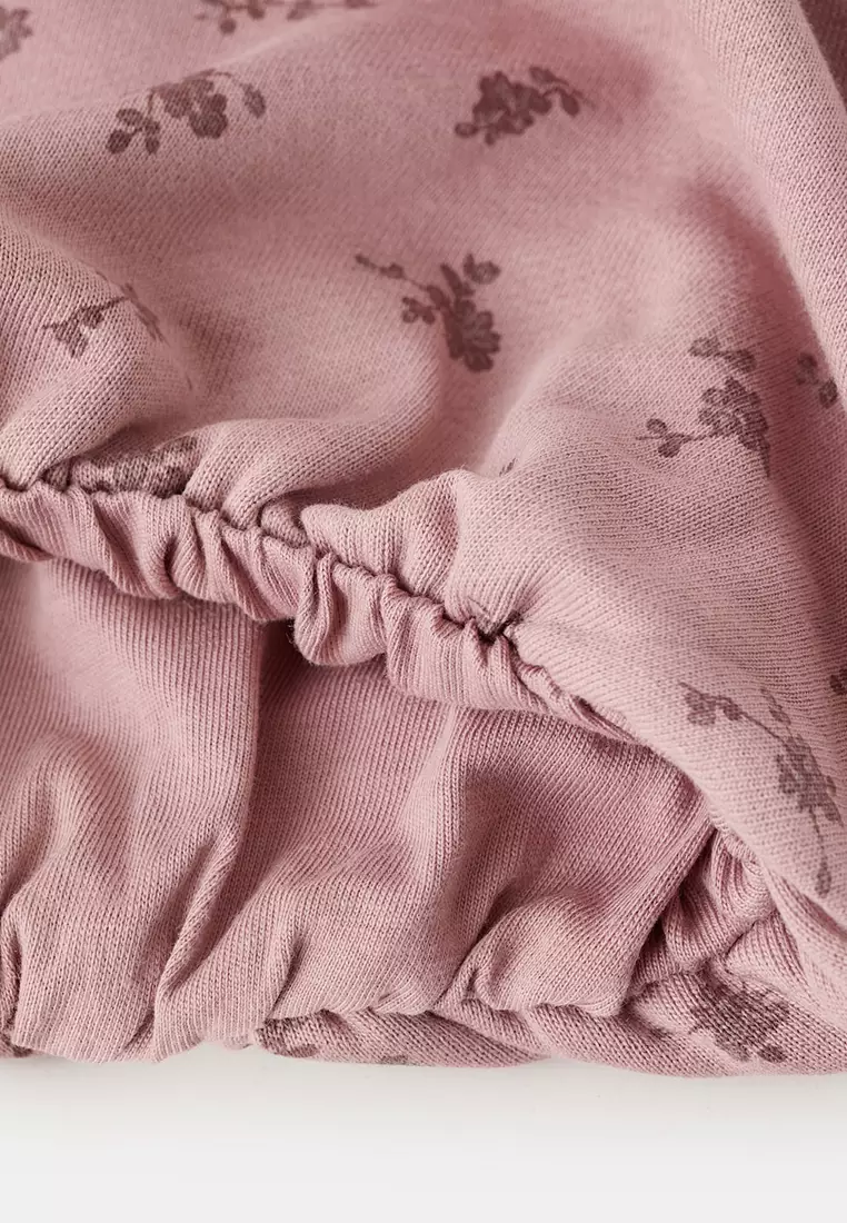 Embroidered Sweatshirt With Floral Pattern