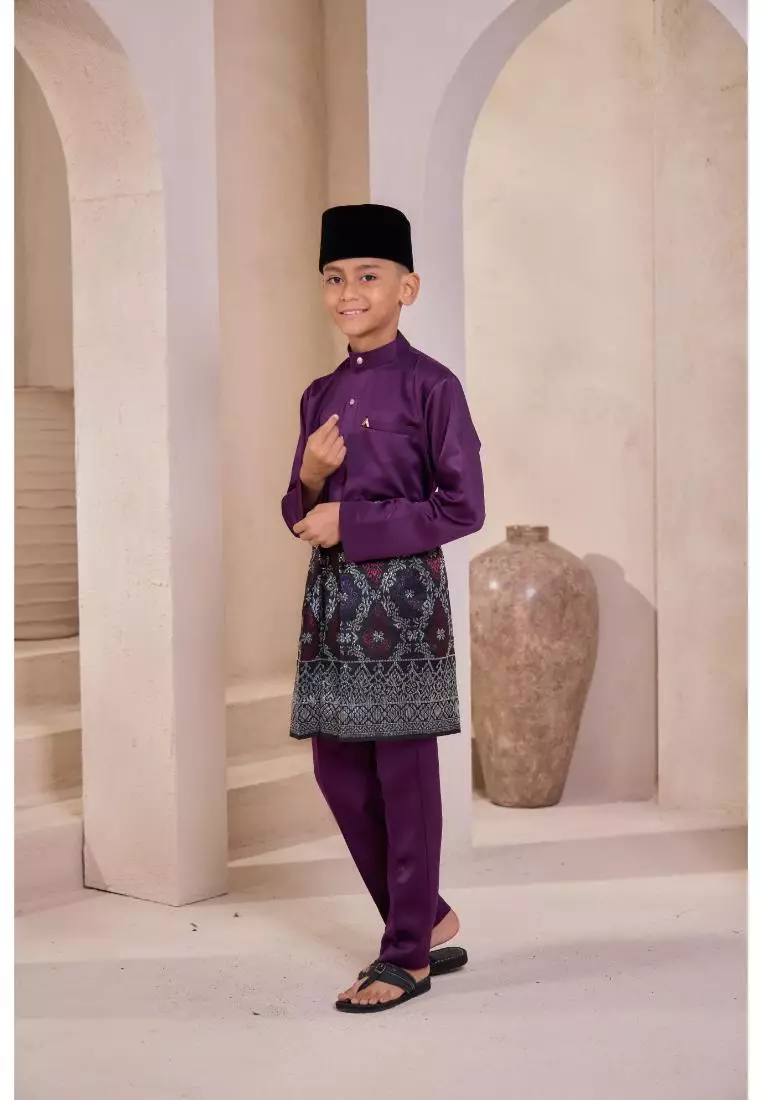 Baju Melayu Moden Putra For Kids