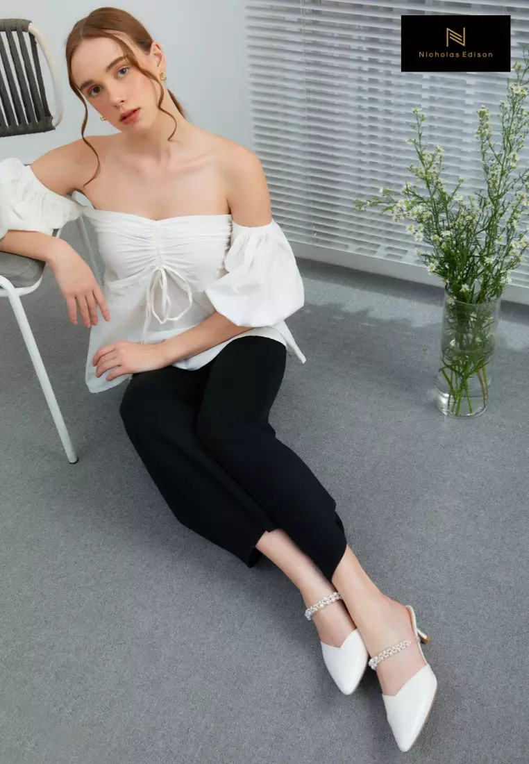 Nicholas Edison Heel Dira White