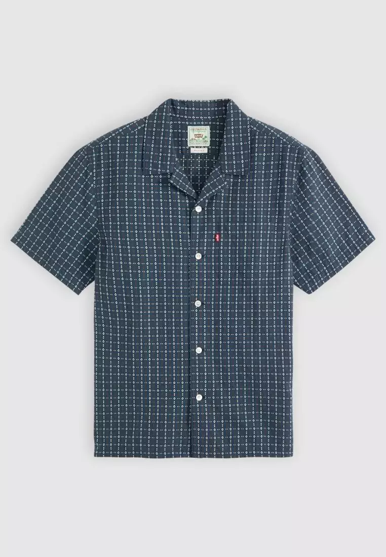 Levi's® Men's Short-Sleeve Sunset Standard Camp Shirt