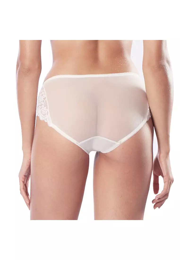 Buy XIXILI XIXILI Alexa Drop Lace Mid Waist Boyleg Panty OXP-3060 in White  2024 Online