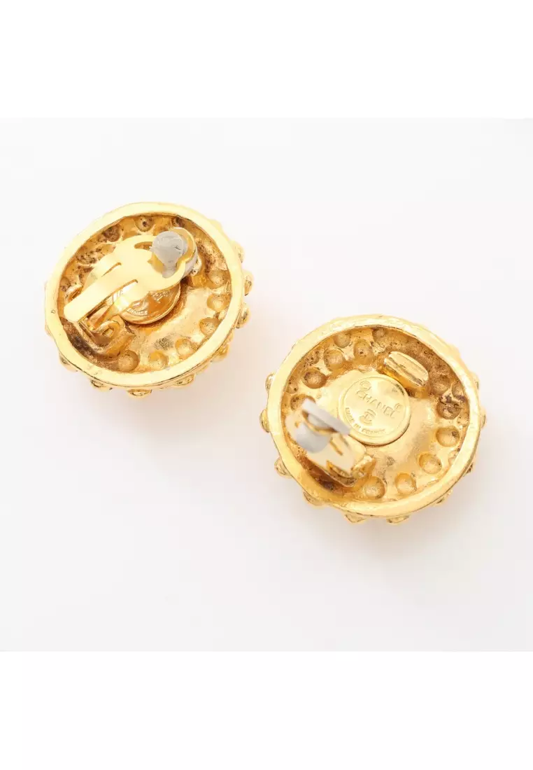 Fake chanel hoop earrings shop
