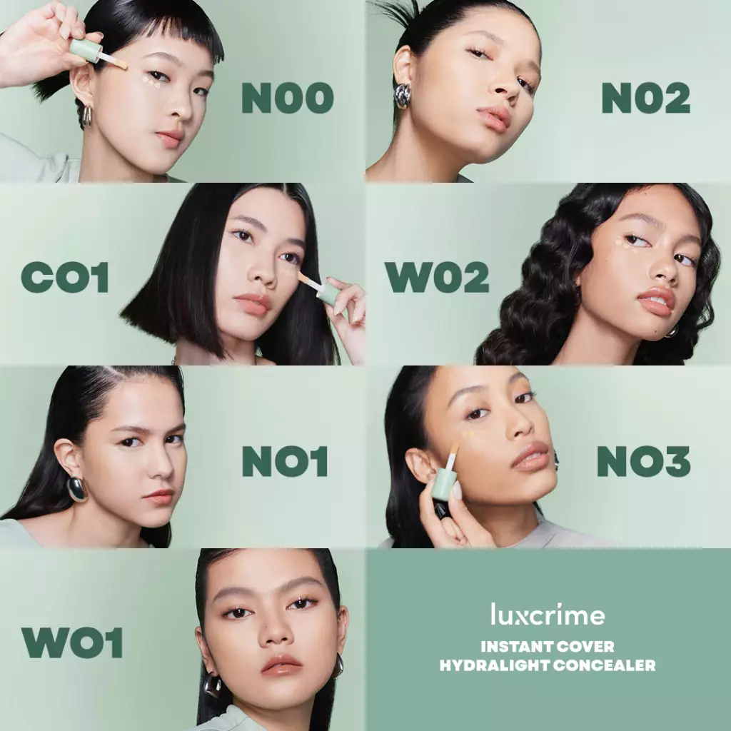 Luxcrime Instant Cover Hydralight Concealer - W01