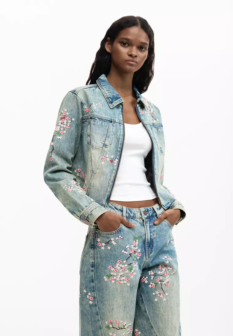 DENIM LONG TROUSER