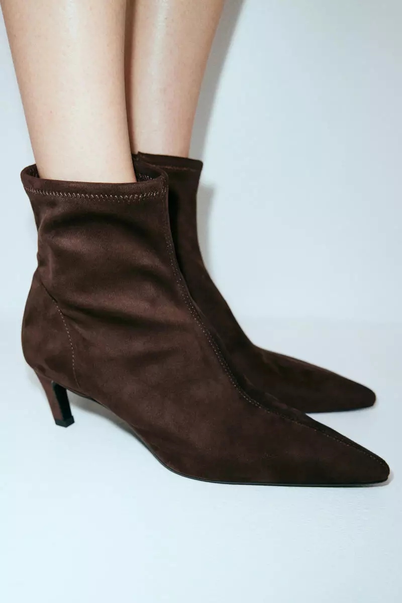 H&m Sock Boots Brown Boots H Et M Deals