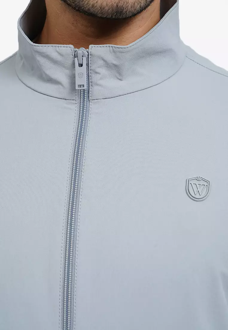 Regular Fit High Neck Jacket