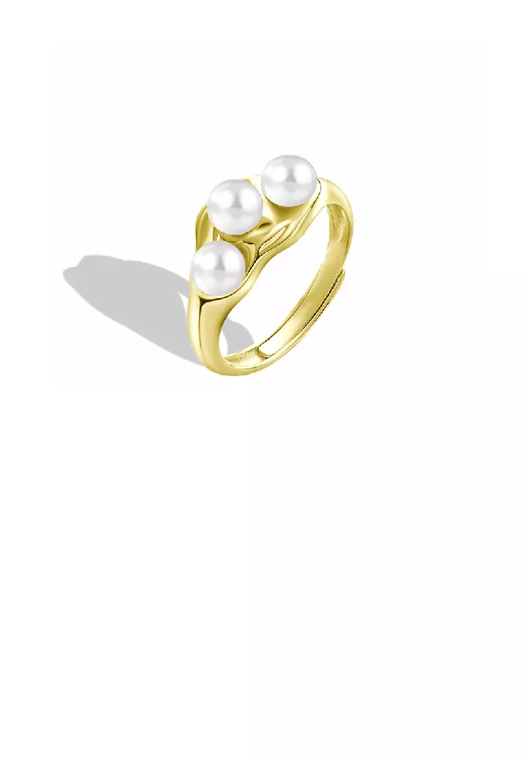 White gold simple rings cheap