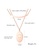Air Jewellery gold Luxurious Denver Round Necklace In Rose Gold 850BFAC9B837F8GS_5