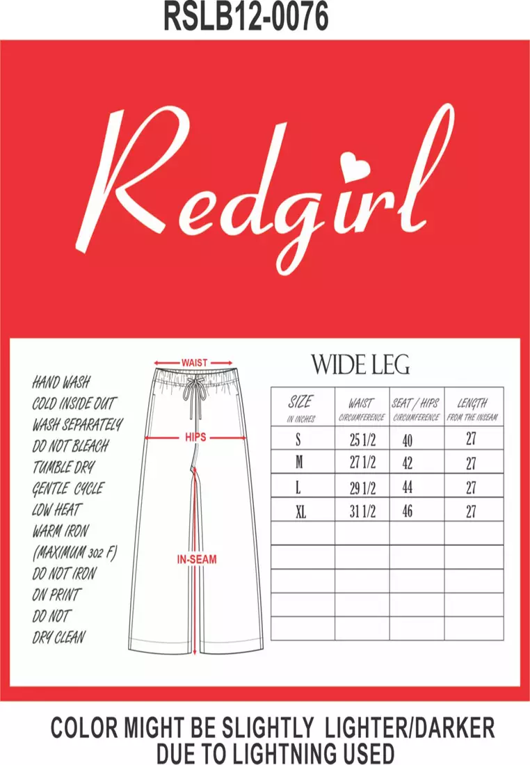 Denim Wide Leg Pants