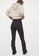 H&M black Ribbed Jazz Trousers C750CAABCFEA5AGS_2