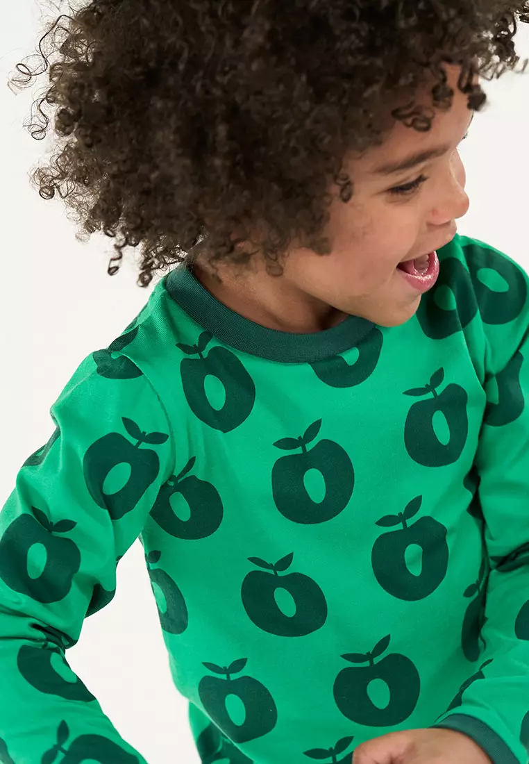 Elstar long-sleeved top with apples