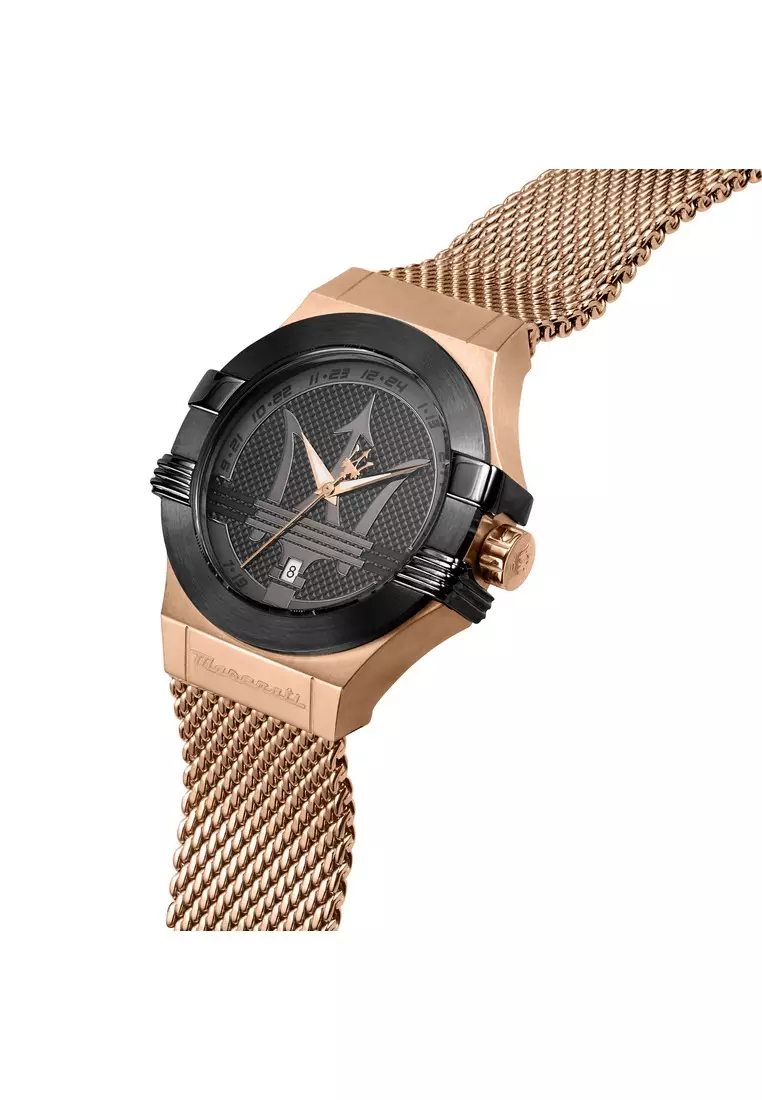 Maserati potenza deals watch rose gold