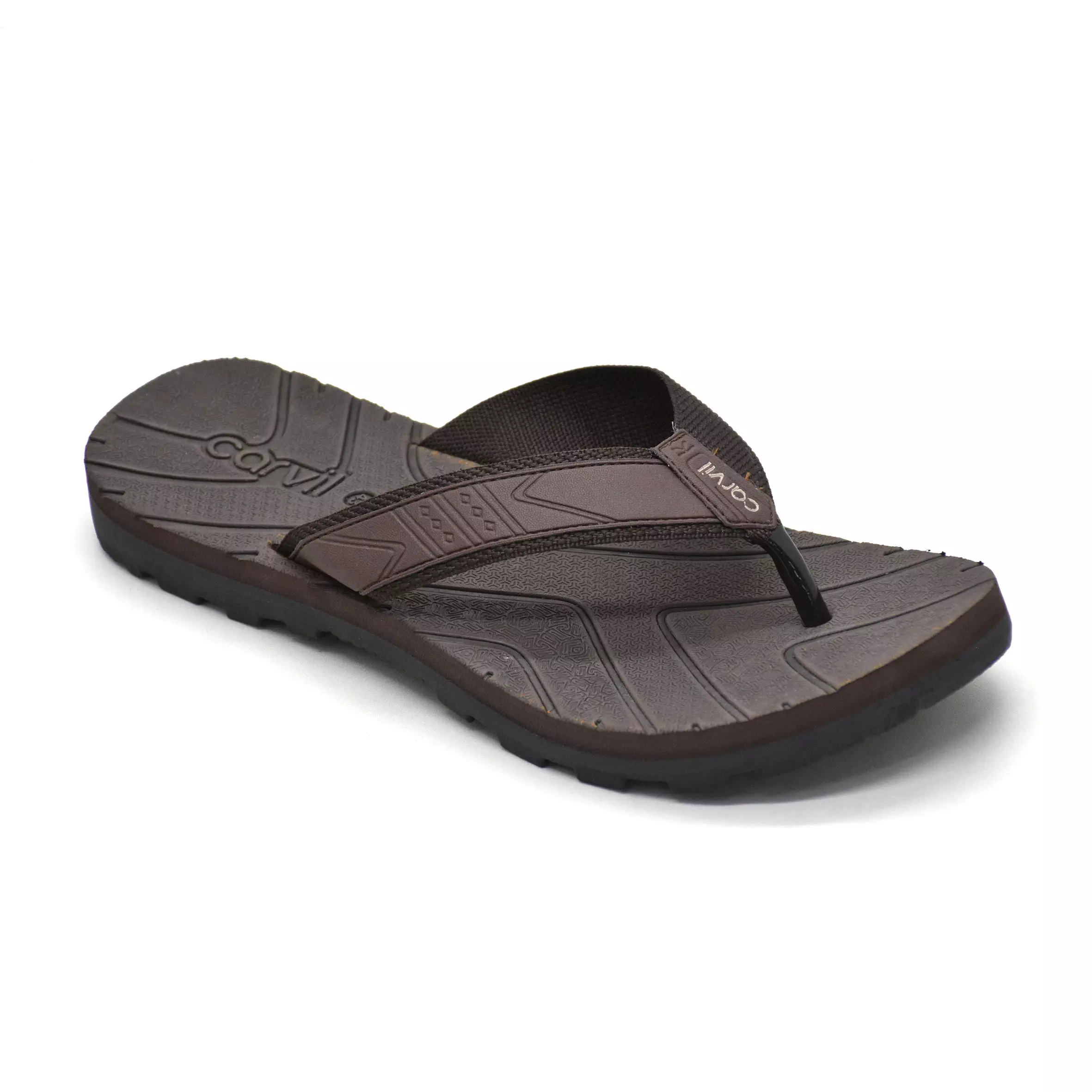 Carvil Sandal Pria Felixio-Me Brown