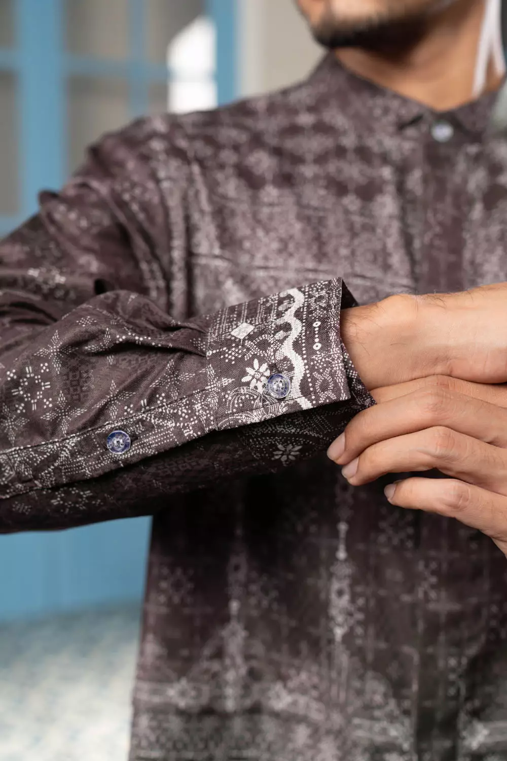 Klamby - Diyasmara Long Shirt Men Tengguli