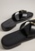 Mango black Buckle Leather Sandals B72F9SH7504F3EGS_3
