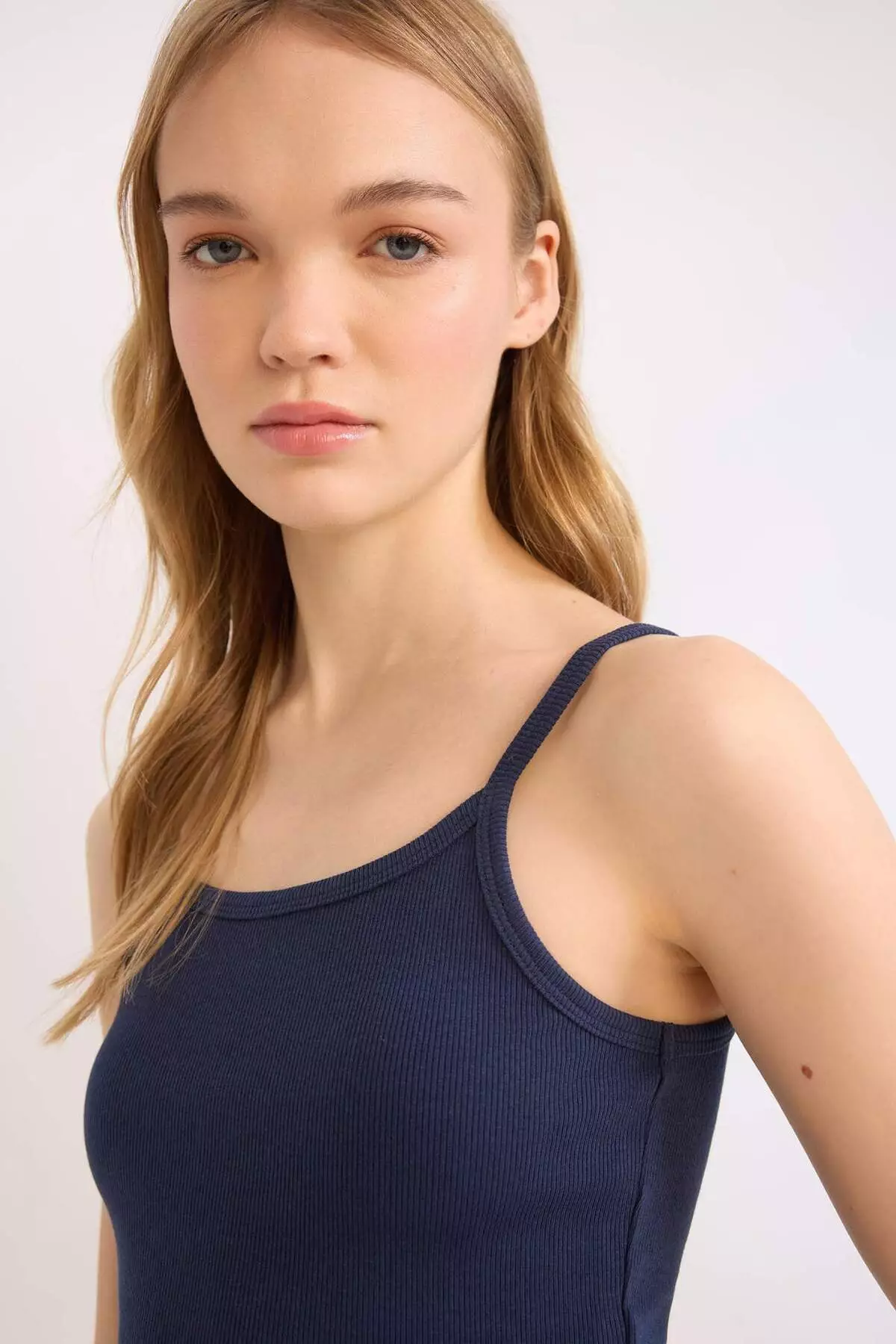 Cool Fitted Corded Camisole Strap Tank Top B0563Ax25Sm