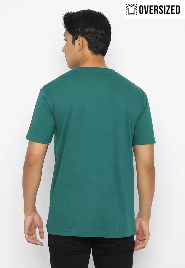 RBJ T-Shirt Cotton Polos Oversized Pria 2079030001