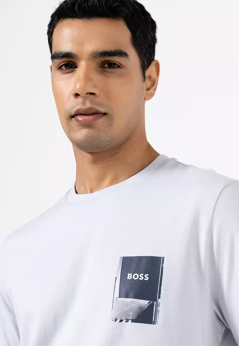 Logo Artwork T-Shirt - BOSS Orange
