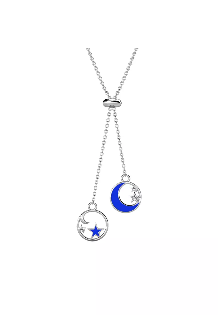 Galaxy pendant necklace hotsell